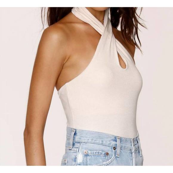 NEW HEARTLOOM tana halter in ecru - Picture 2 of 3